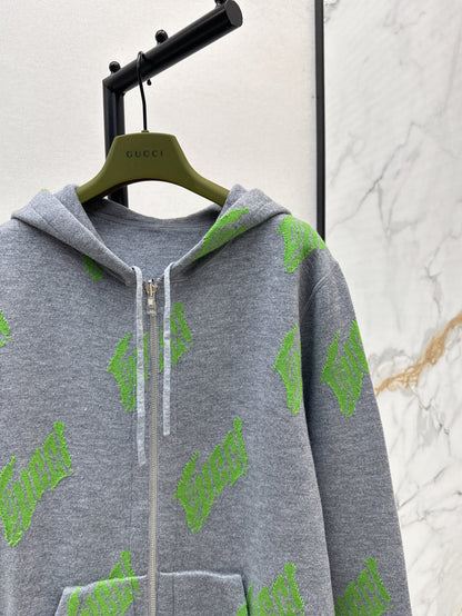 Guc 25fw reversible hoodie