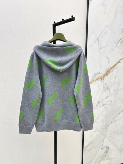 Guc 25fw reversible hoodie