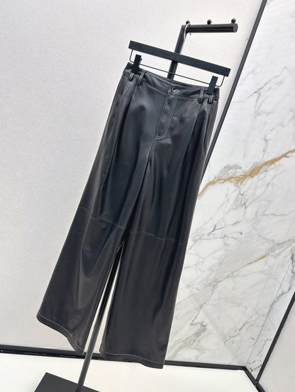 Brun 25fw leather pants
