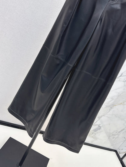 Brun 25fw leather pants
