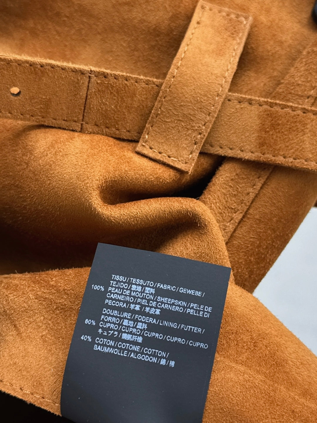 Pra 25fw leather skirt