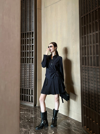 CD 25fw pleated suit