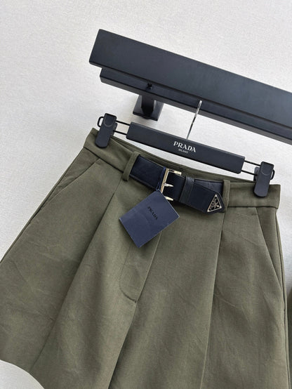 Pra 25fw belt skirt