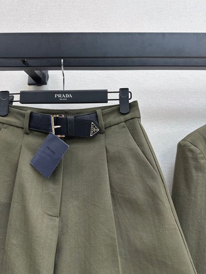 Pra 25fw belt skirt