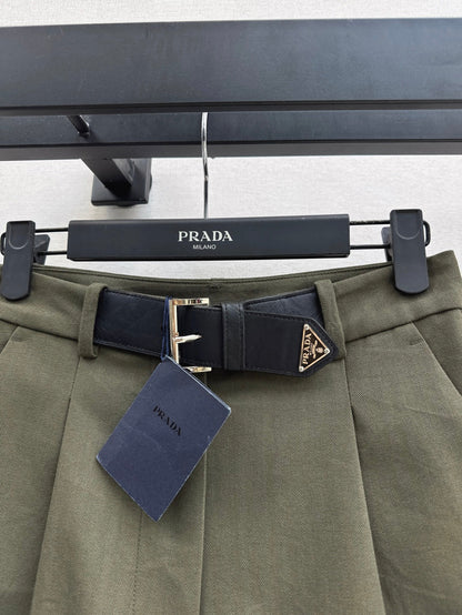 Pra 25fw belt skirt
