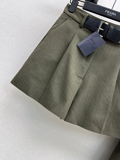 Pra 25fw belt skirt
