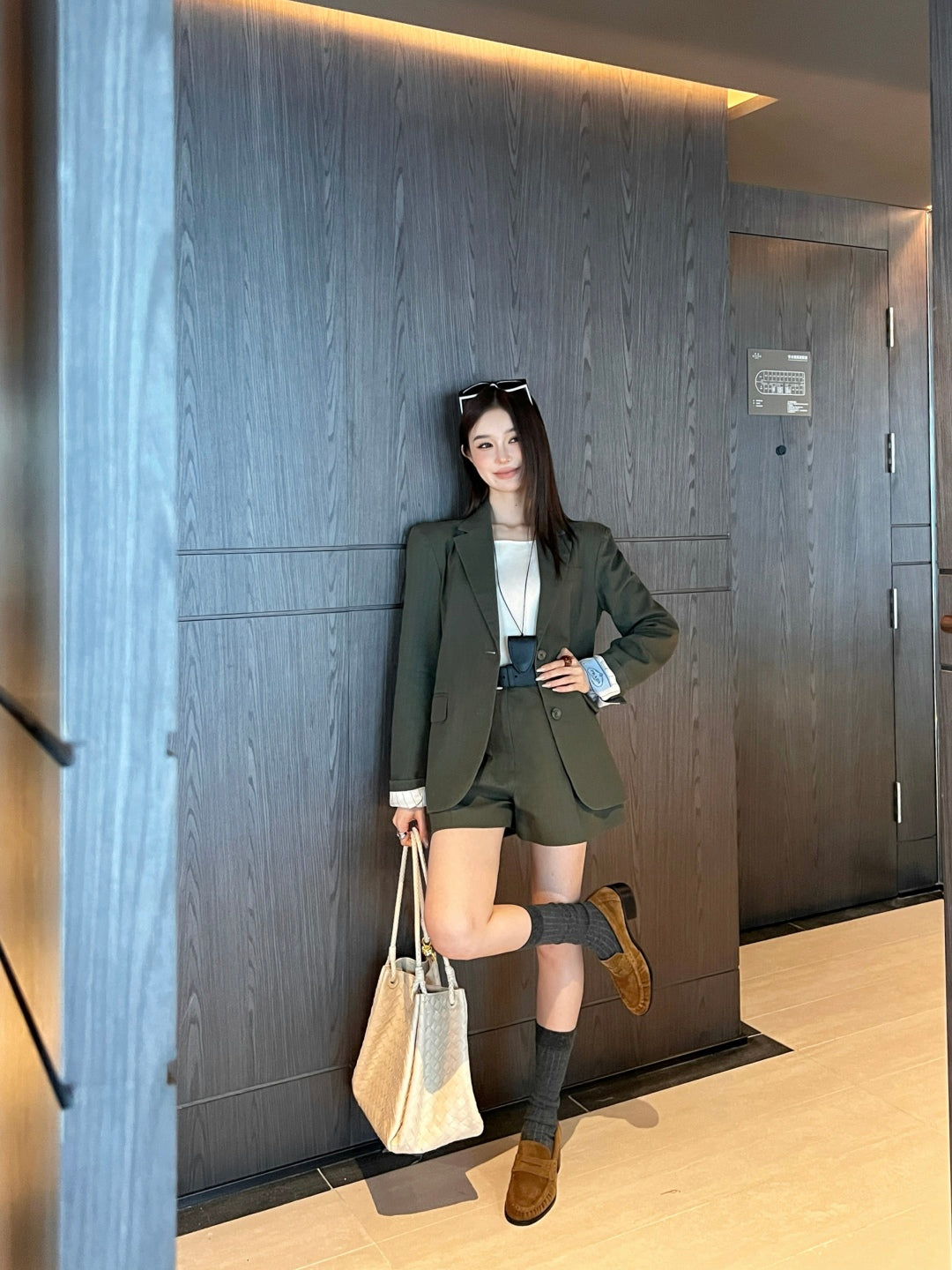 Pra 25fw belt skirt