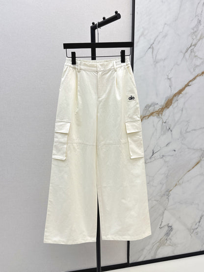 Al 25ss embroidered pants