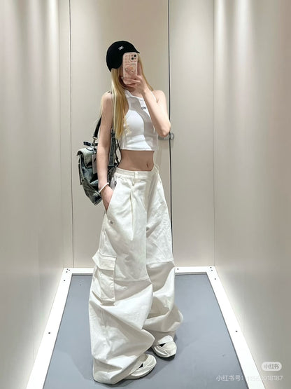 Al 25ss embroidered pants