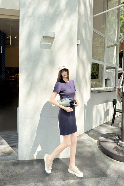 Pra 25ss pleated dress
