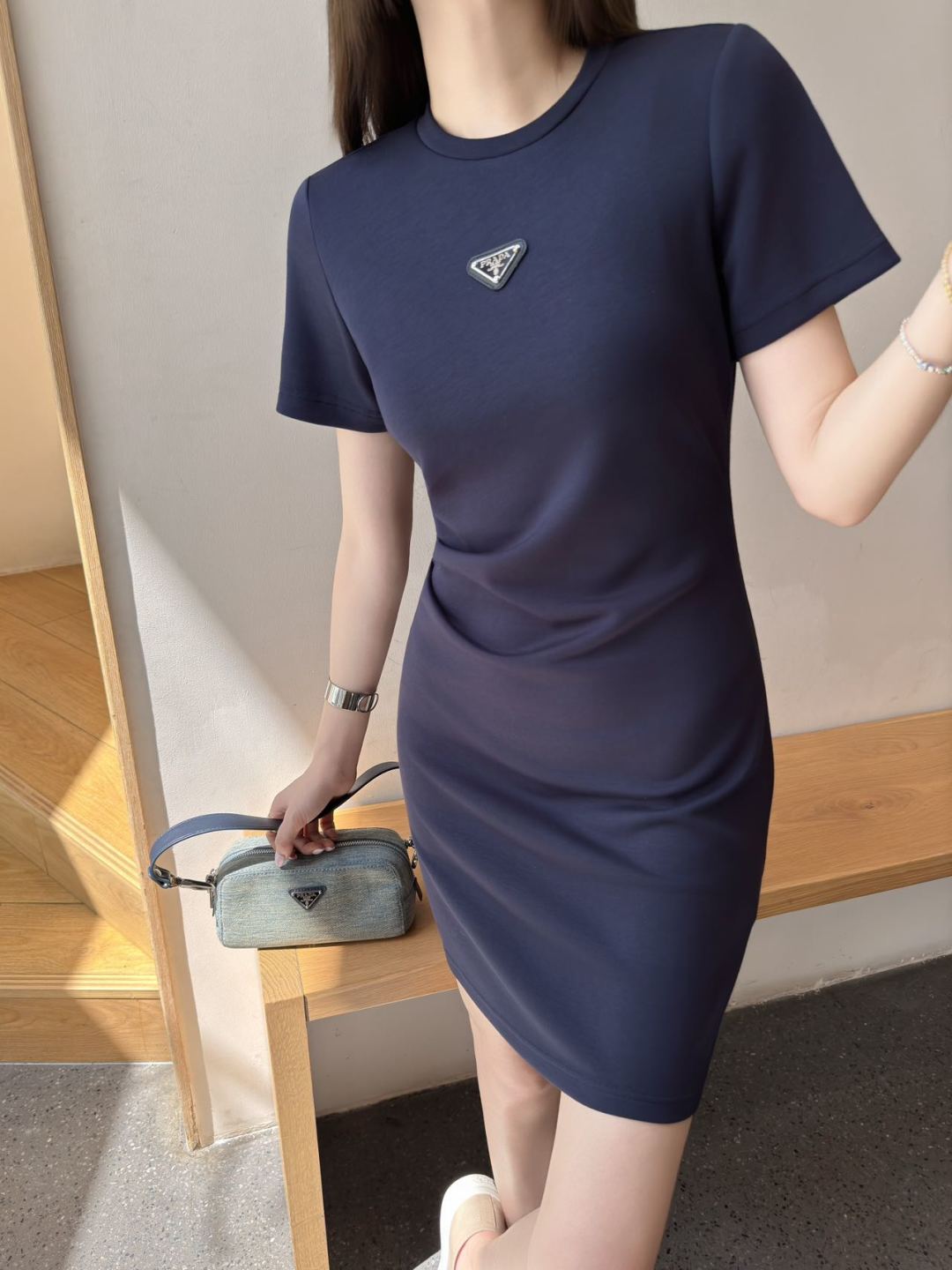 Pra 25ss pleated dress