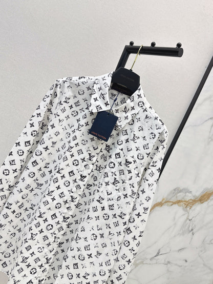 Louis 25ss printe shirt