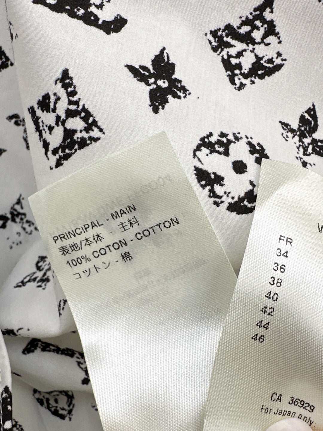 Louis 25ss printe shirt