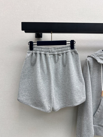 Louis 25fw hoodie short set