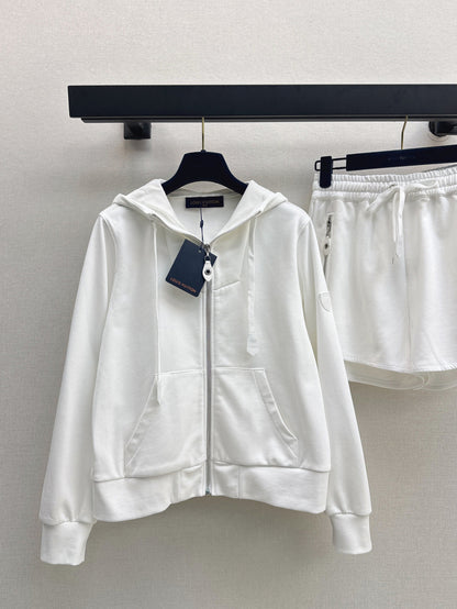 Louis 25fw hoodie short set