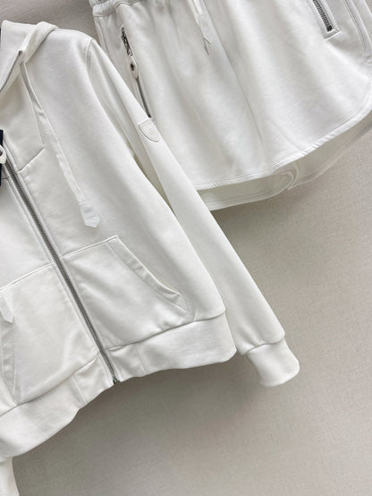 Louis 25fw hoodie short set
