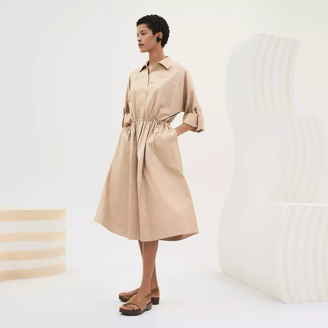 Herm 25ss shirt dress