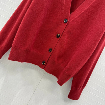 Brune 25fw cashmere cardigan