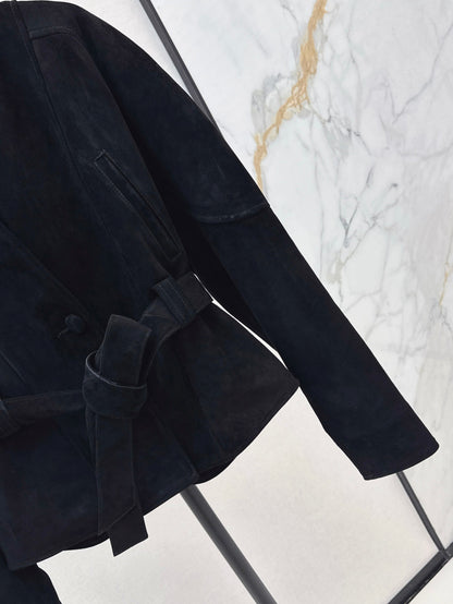 Row 25fw suede jacket