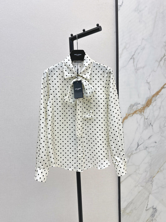 Saint lau 25fw silk shirt