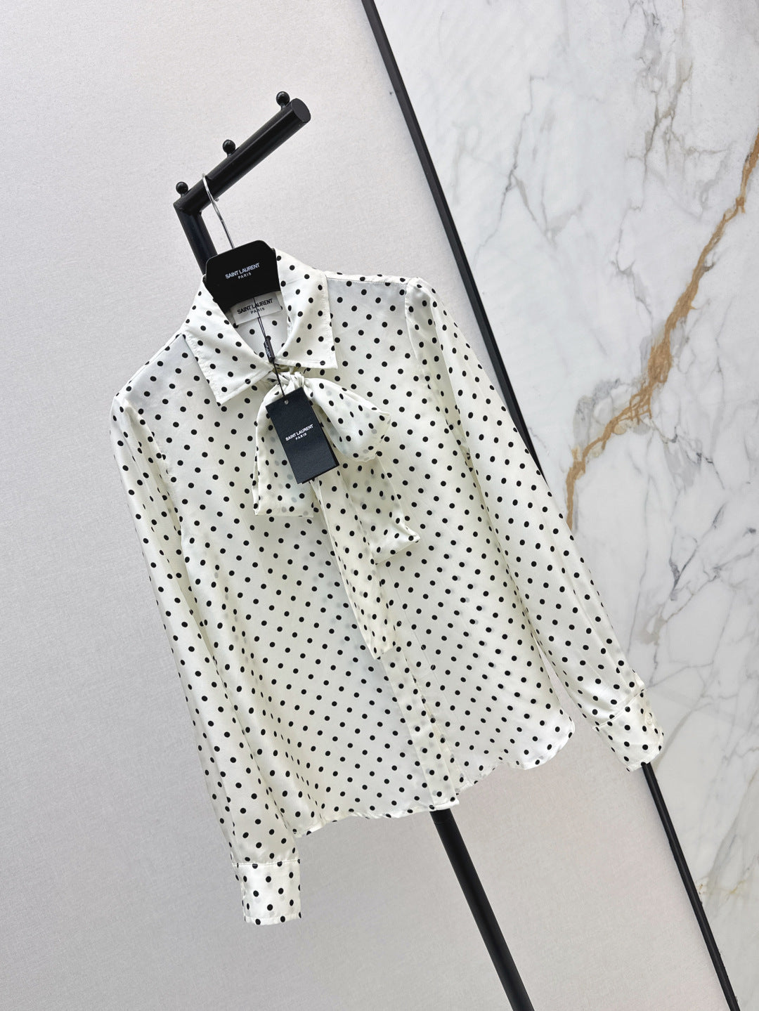 Saint lau 25fw silk shirt