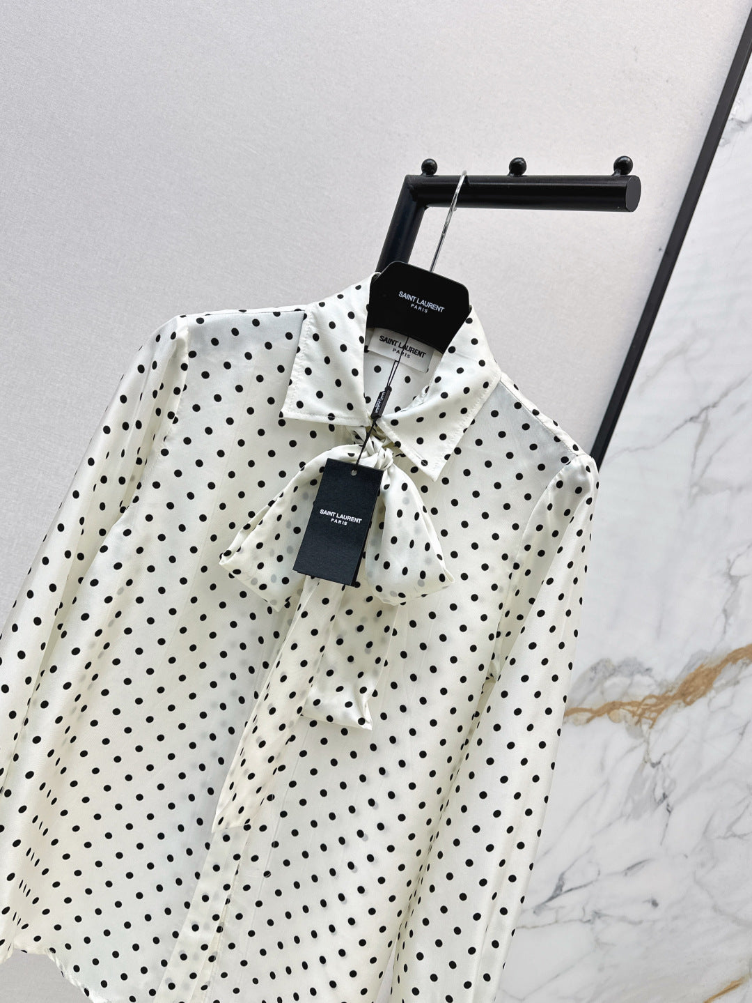 Saint lau 25fw silk shirt