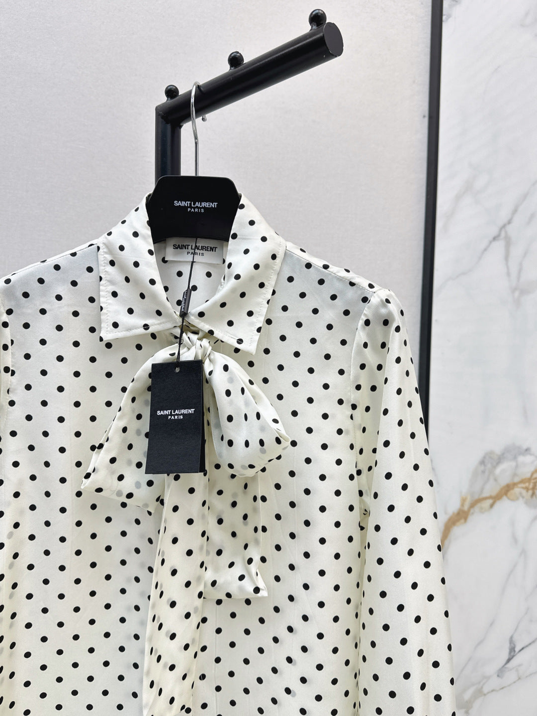 Saint lau 25fw silk shirt