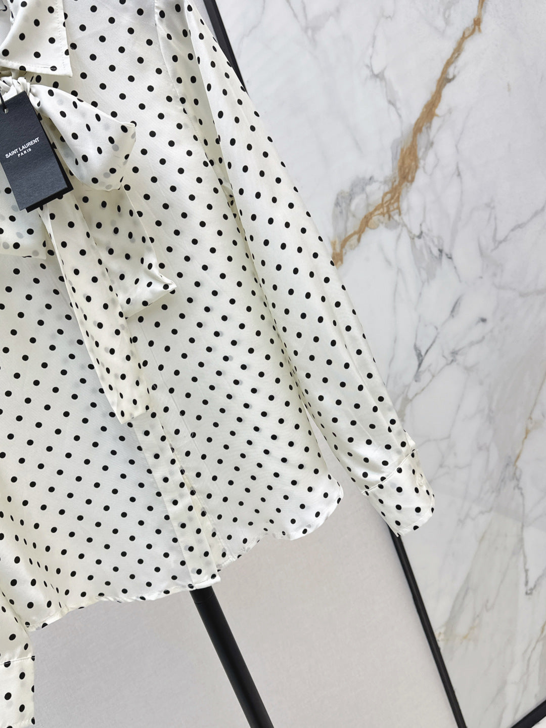 Saint lau 25fw silk shirt