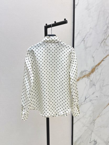 Saint lau 25fw silk shirt