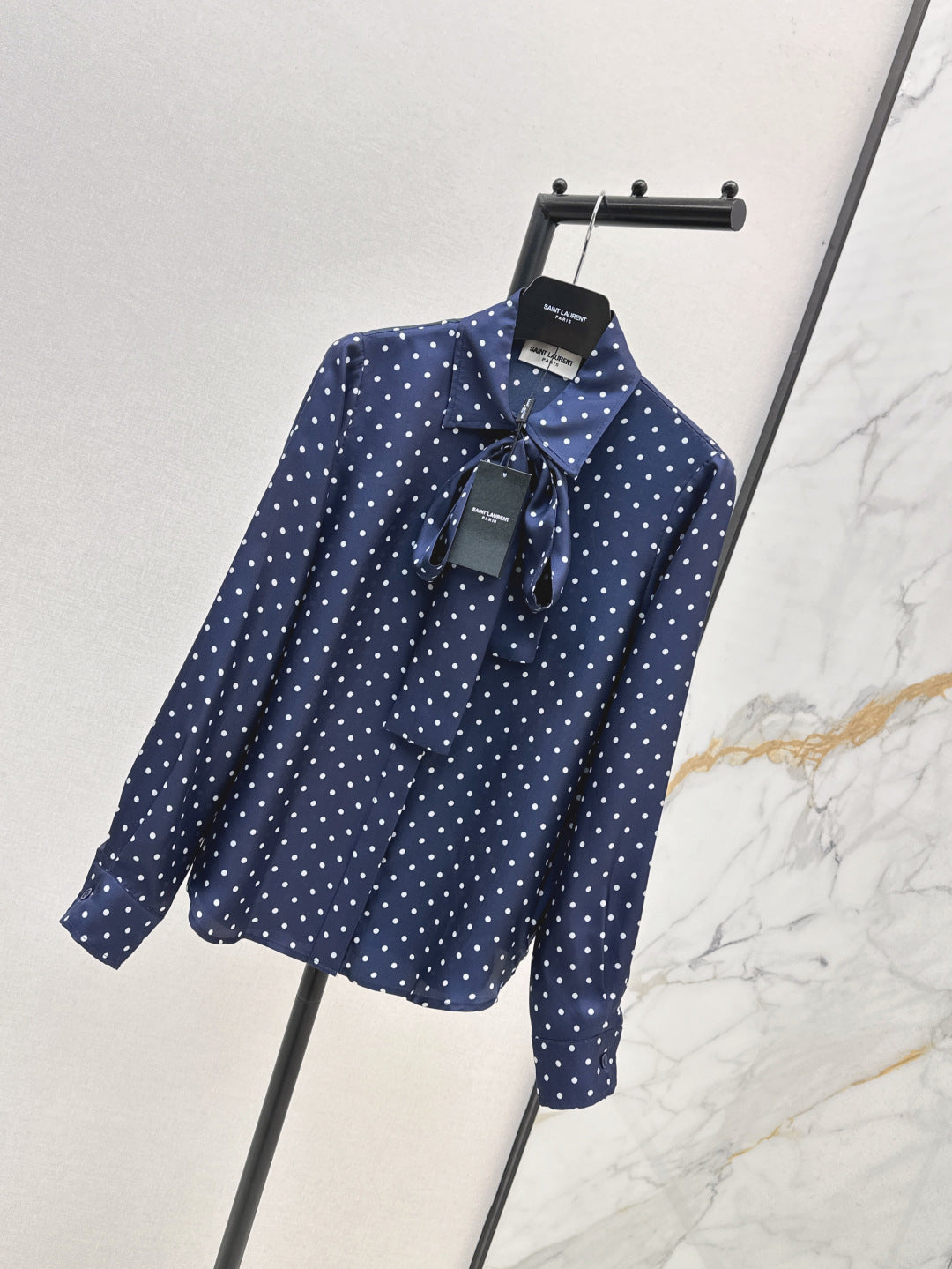 Saint lau 25fw silk shirt