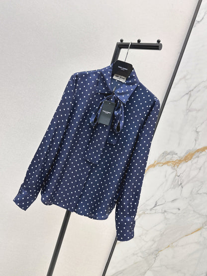 Saint lau 25fw silk shirt