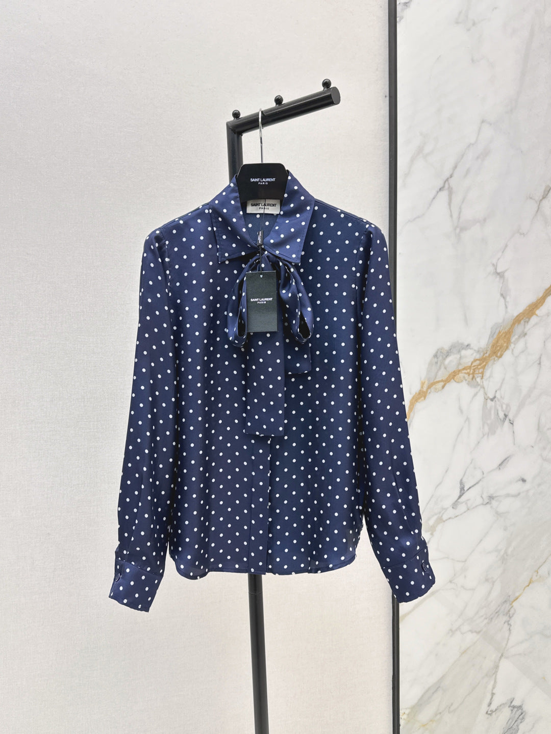 Saint lau 25fw silk shirt