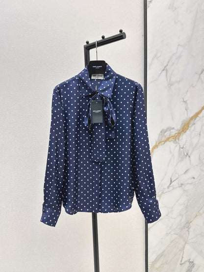 Saint lau 25fw silk shirt