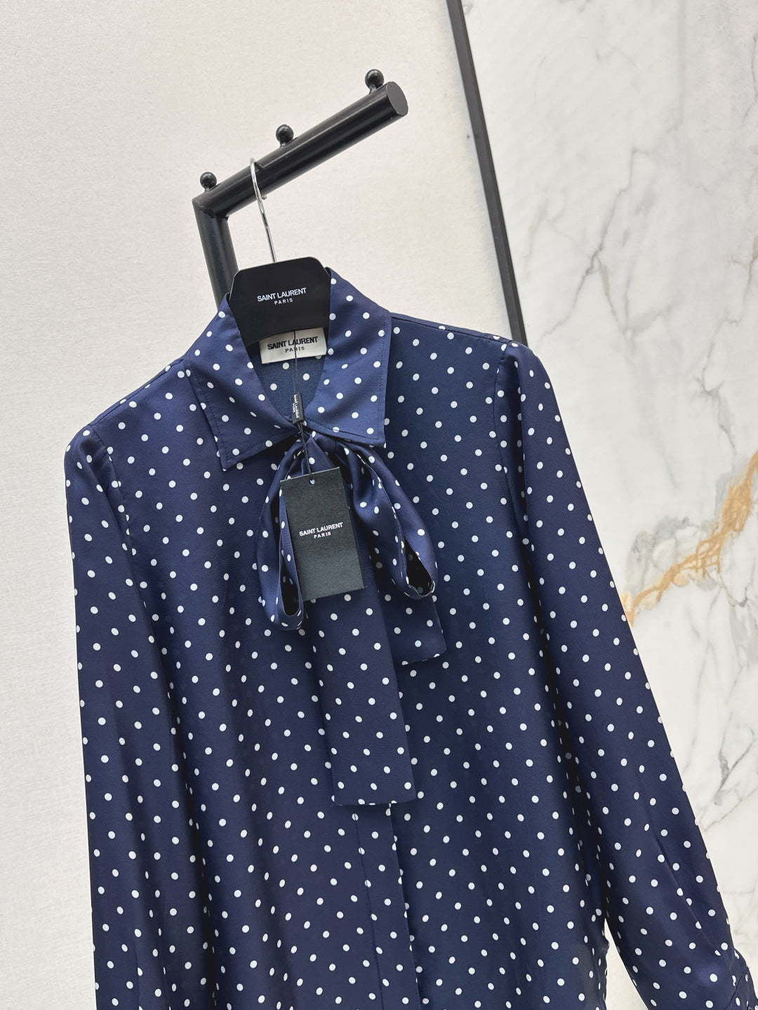 Saint lau 25fw silk shirt