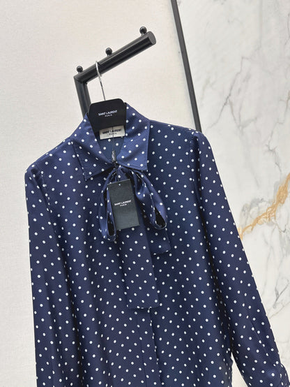 Saint lau 25fw silk shirt
