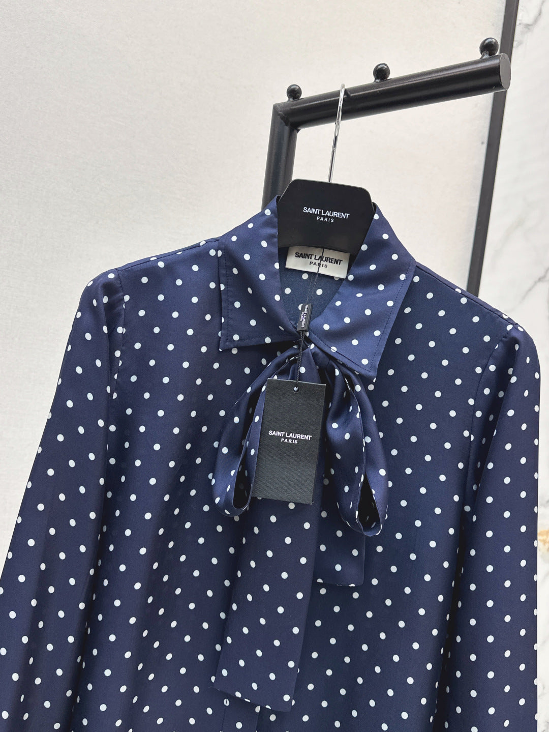 Saint lau 25fw silk shirt