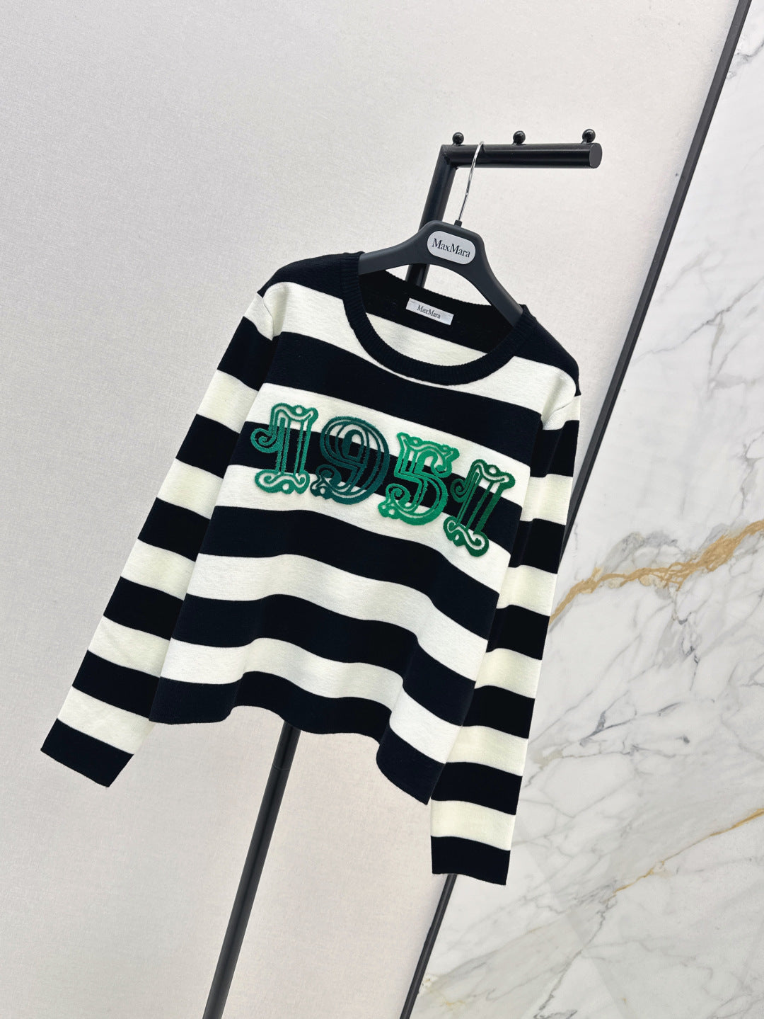 Max 25fw flocking sweater