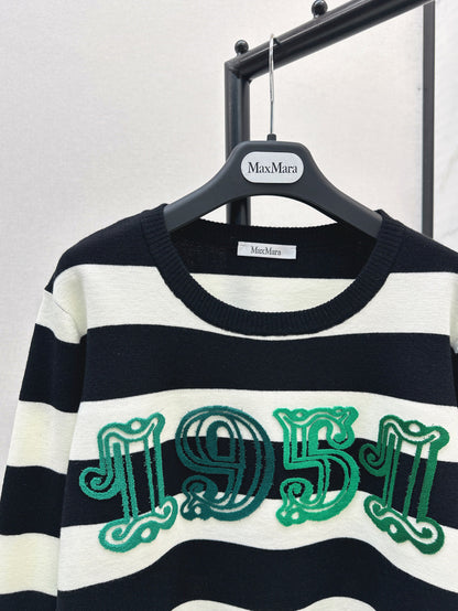 Max 25fw flocking sweater