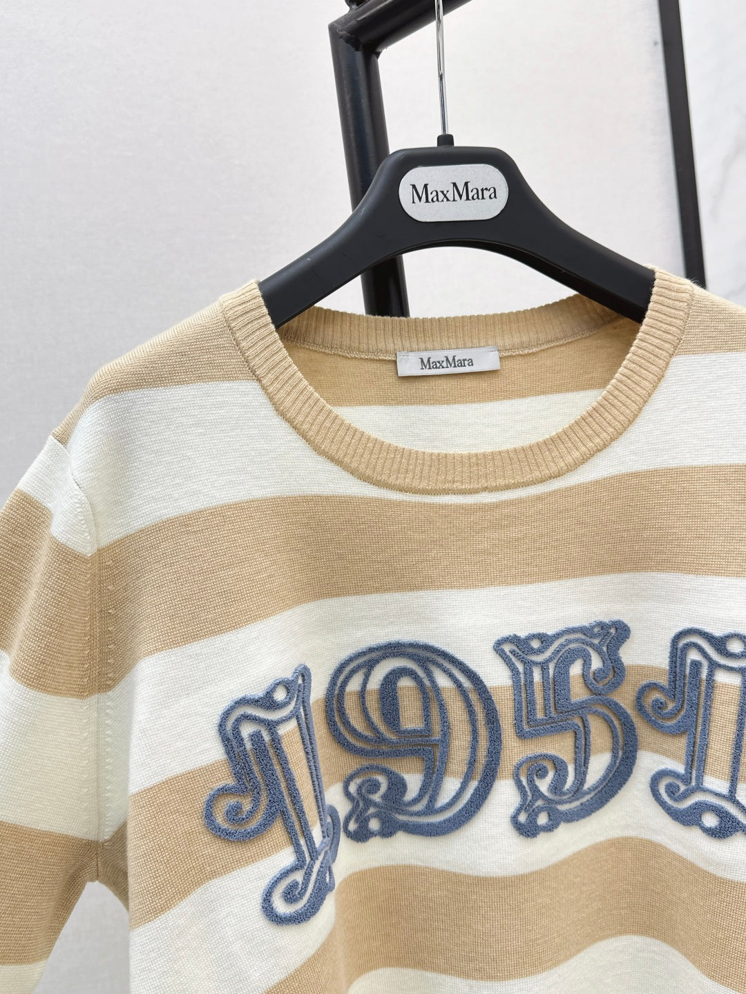 Max 25fw flocking sweater