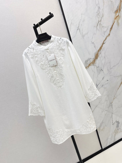 Valen 25ss embroidered dress