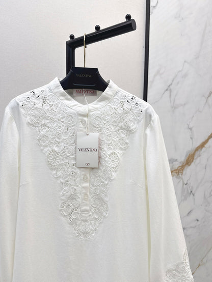 Valen 25ss embroidered dress