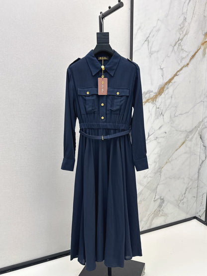 Loro 25fw shirt dress