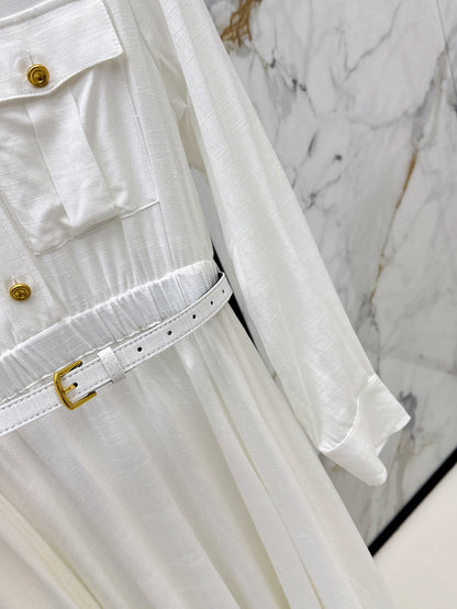 Loro 25fw shirt dress