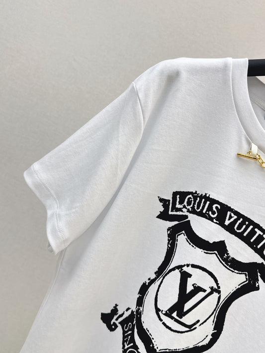 Louis 25ss printed t-shirt
