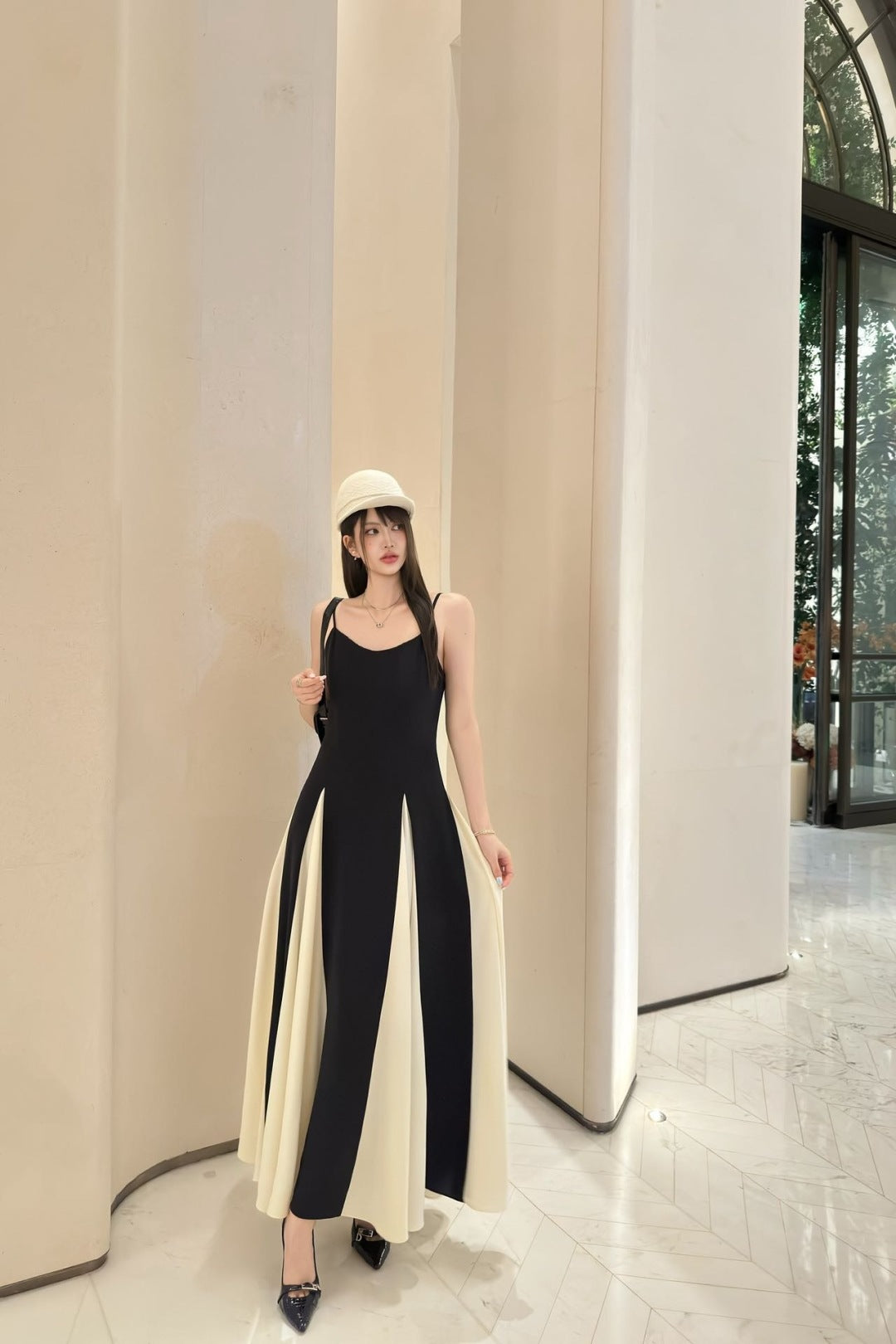 Louis 25fw pleated dress