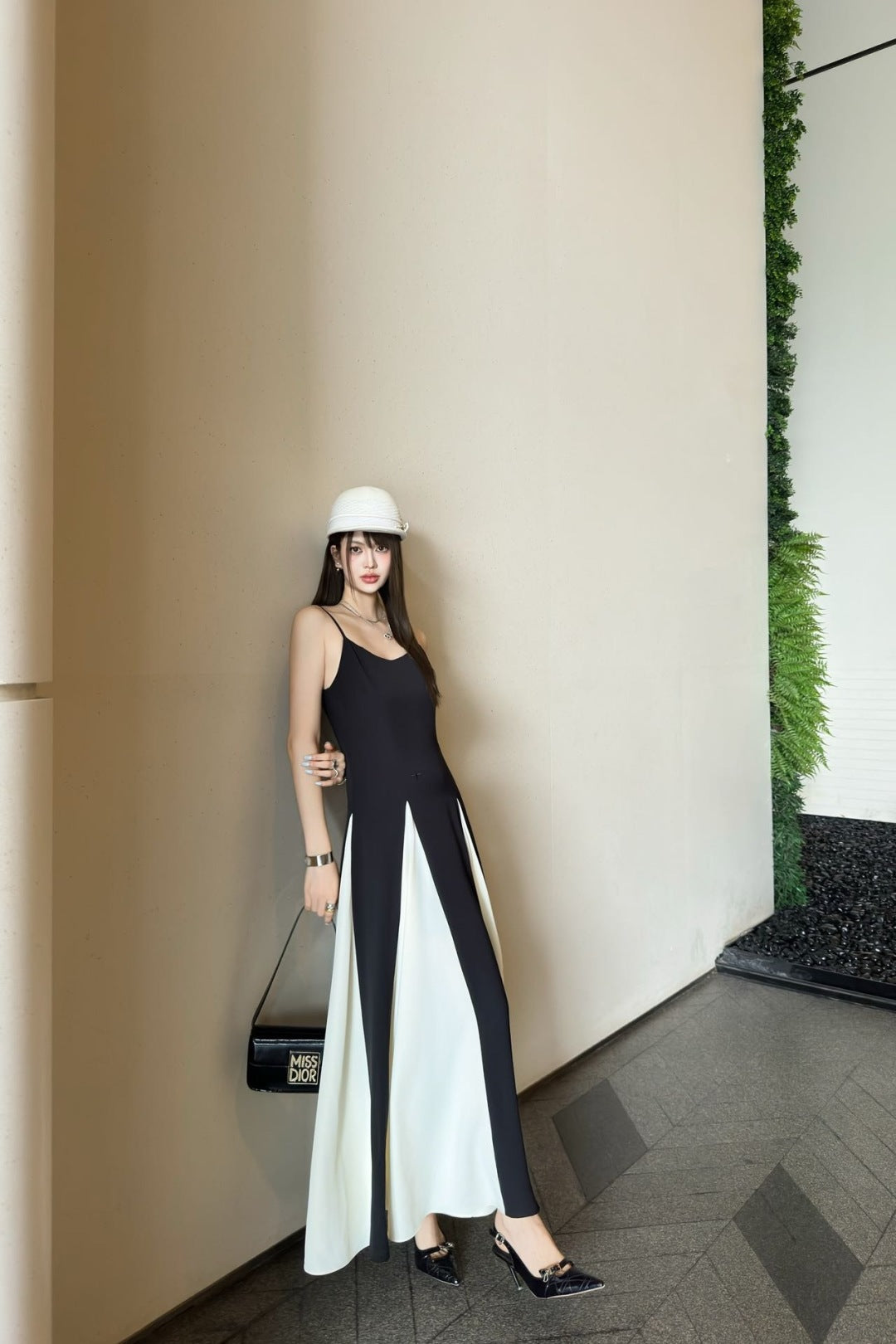 Louis 25fw pleated dress