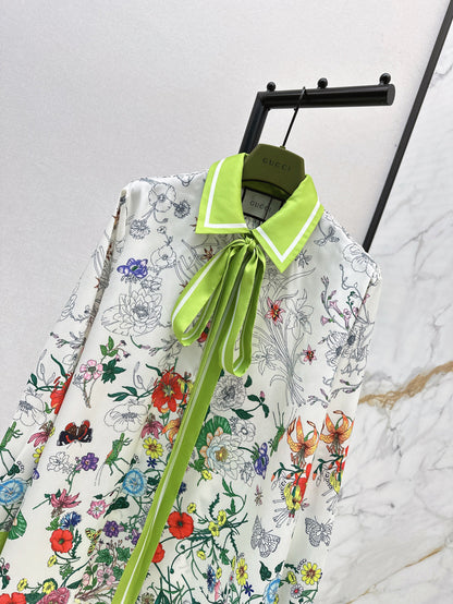 Guc 25fw printed shirt