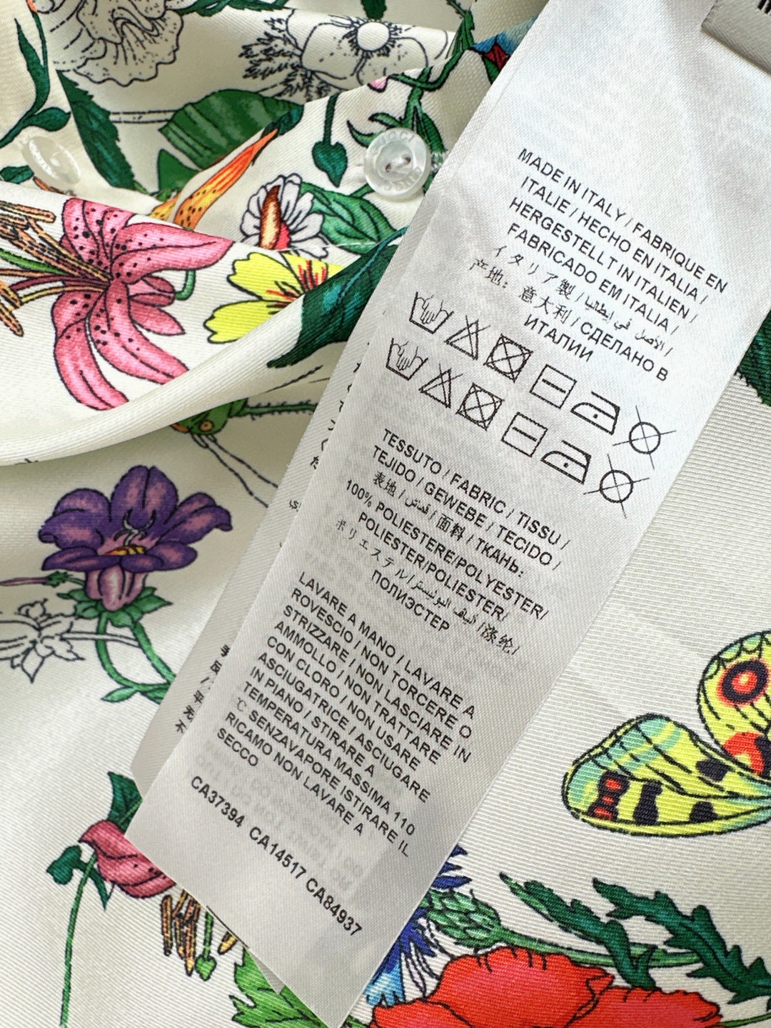 Guc 25fw printed shirt