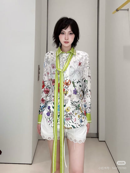 Guc 25fw printed shirt