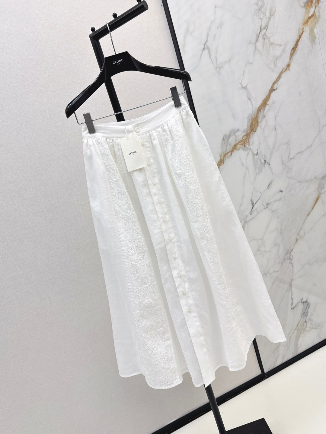 Celi 25fw embroidered skirt